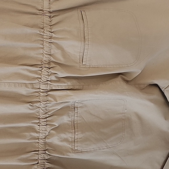 Lane Bryant Safari Khaki Sleeveless Romper Shorts W26 box27 - Picture 9 of 10